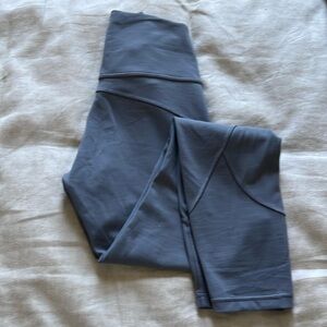 Lululemon workout pants, grey, size 6
